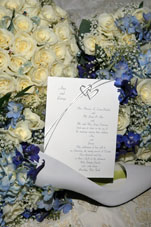 Blue Bridal Flowers