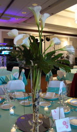 Beautiful Calla Lily Centerpiece