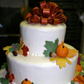 List of wedding themes fall wedding cake