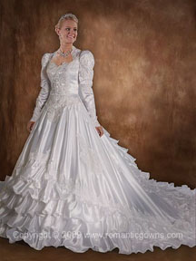 Old wedding dress