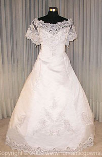 Old wedding dress