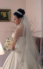 Design your own wedding dress for a stunning bride