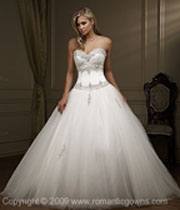 Summer wedding dresses with full skirts