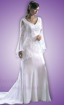 Elegant wedding dresses with sleeves