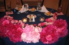 Pink wedding flower ideas