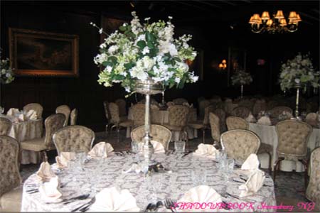 Wedding Decorations  Balloons on Or High Up On A Pedestal To Facilitate Conversation Among Your Guests