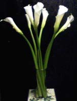 Long stemmed Calla Lily Centerpiece