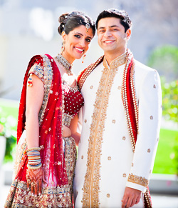 Indian Wedding Dresses Bride and Groom Attire