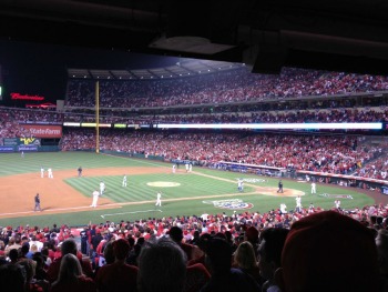 Baseball Stadium for a Wedding Reception