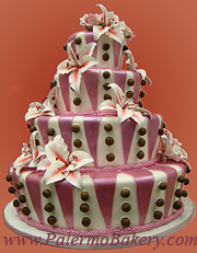 Pink Wedding Cakes