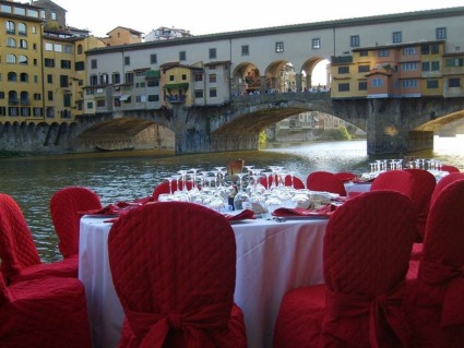 Wedding overlooking the Ponte Vecchio