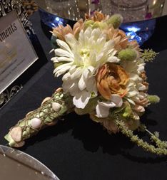 Unique Wedding Bouquet with shells and twine