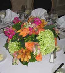 Assortment of wedding flower design ideas
