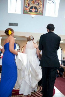 Etiquette for the wedding ceremony