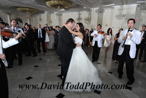 Picture of the bride and groom wedding dancing to wedding song ideas