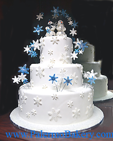 Winter Wedding Cakes Picture