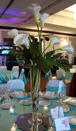 Beautiful Calla Lily Centerpiece