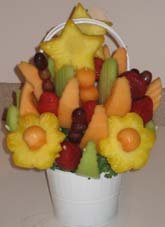 Fruit wedding centerpiece from Edible Arrangements