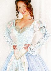 Fairy wedding dress from the Renaissance