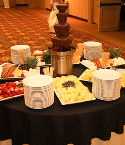 Fondu is a fun wedding decoration