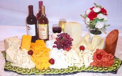 Wine & Cheese Tray Photo