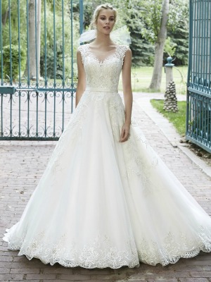 Beautiful Disney Wedding Theme Gown