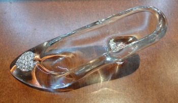 Disney Wedding Theme Glass Sipper Pic