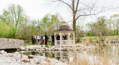 Beautiful garden wedding as one from a list of wedding themes in NJ